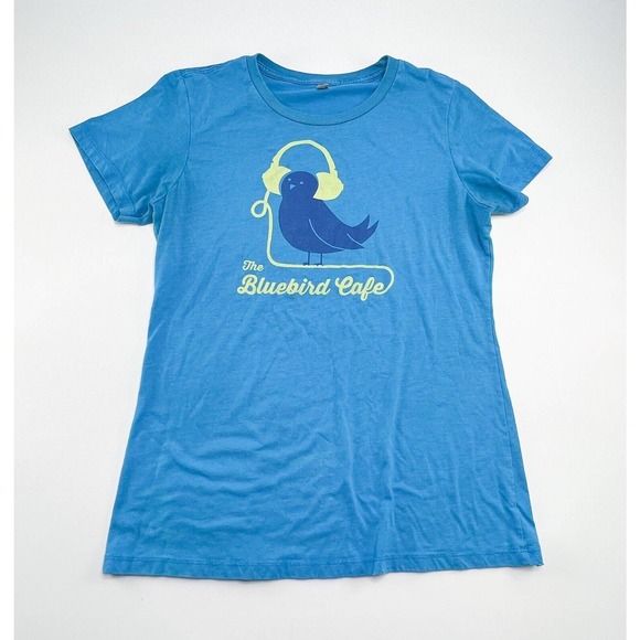 Next Level Apparel Tops - Bluebird Cafe Souvenir T Shirt Nashville TN Blue size XL Women Grand Ole Opry